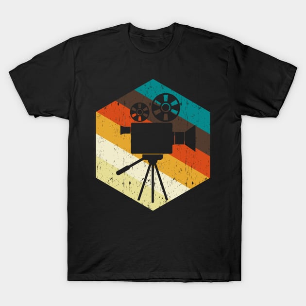 Vintage Retro Film Camera Gift T-Shirt by Delightful Designs